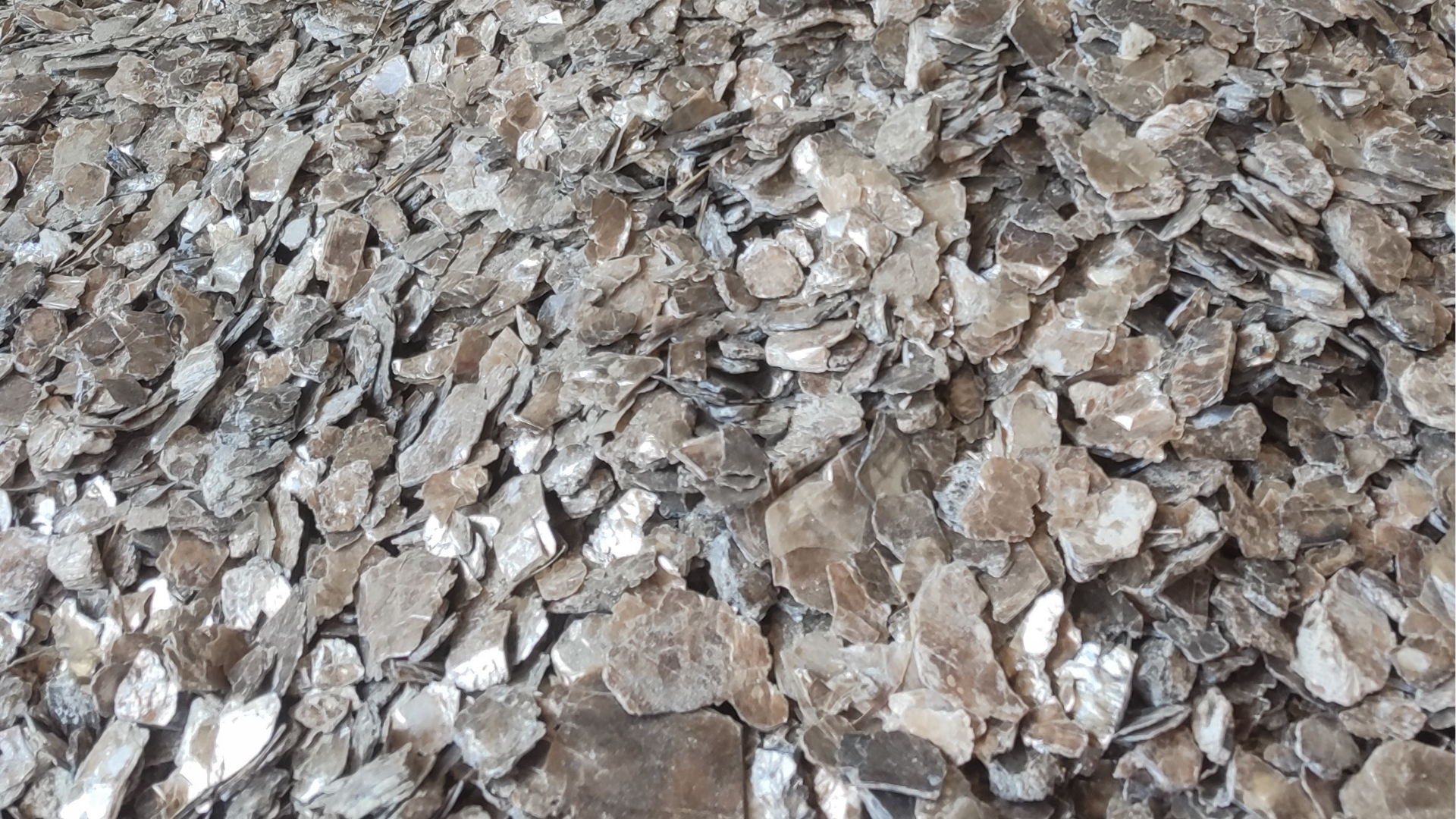 pile of mica